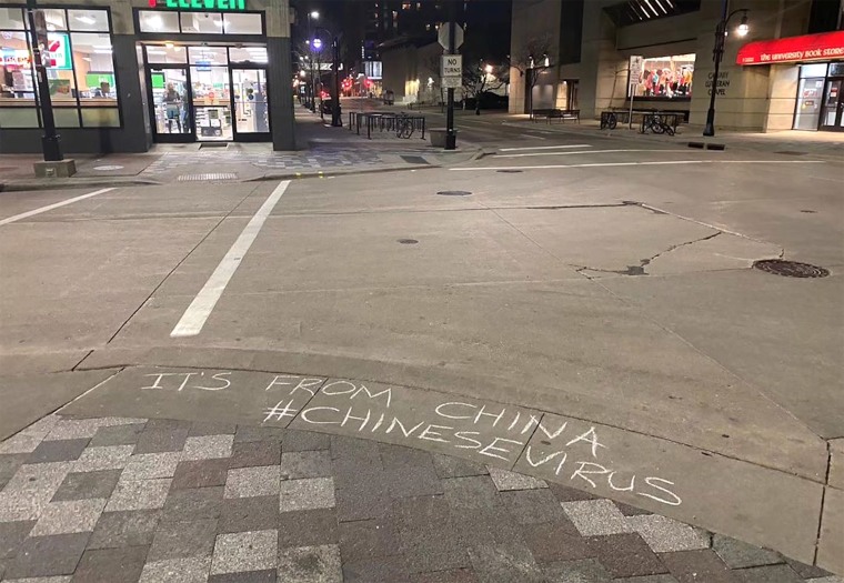 Image: Sidewalk defaced
