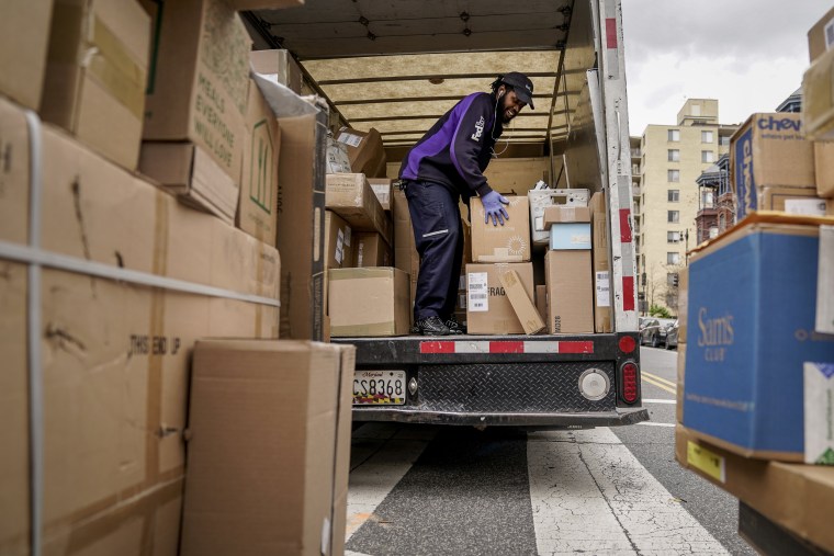 IMAGE: FedEx in Washington, D.C.