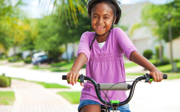 girl on bike