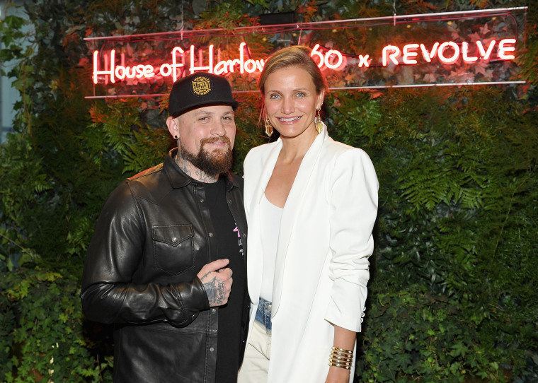 Cameron Diaz and Benji Madden