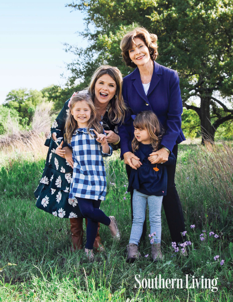 Jenna Bush Hager pays tribute to mom Laura Bush in Southern Living