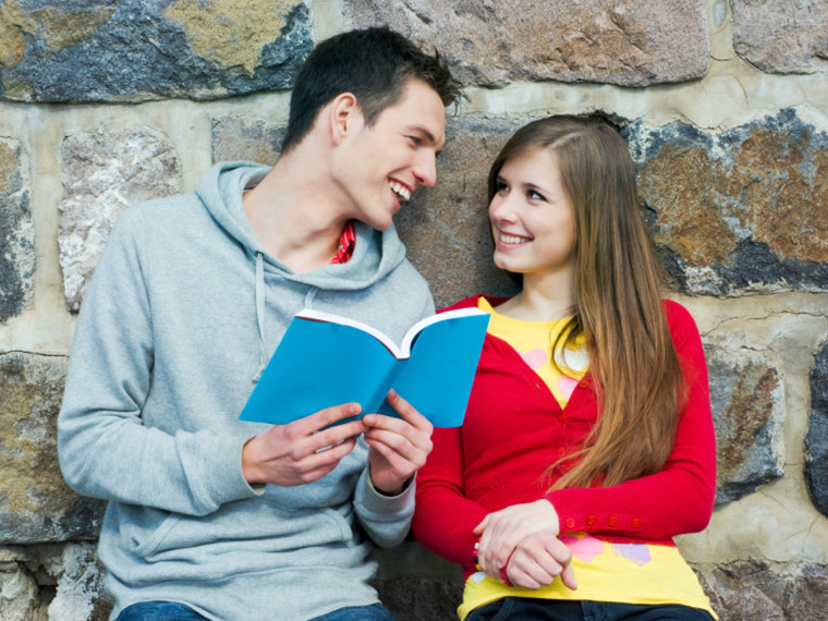 high school couple