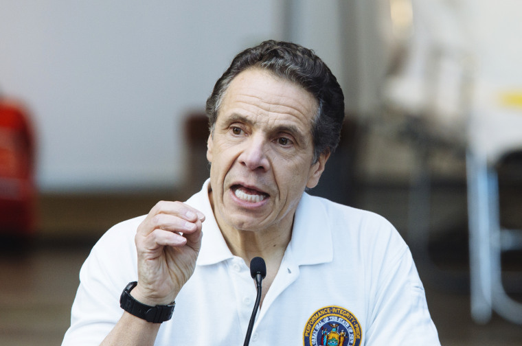 Governor Cuomo Makes An Announcement At Jacob Javits Convention Center