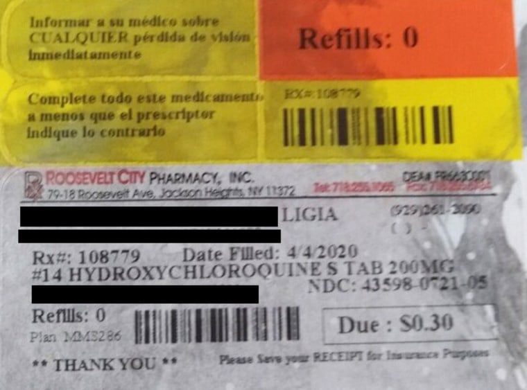 In early April, a 65-year-old Queens resident was prescribed hydroxychloroquine and azithromycin by her general practitioner after she reported having a bad cough, fever and shortness of breath. 