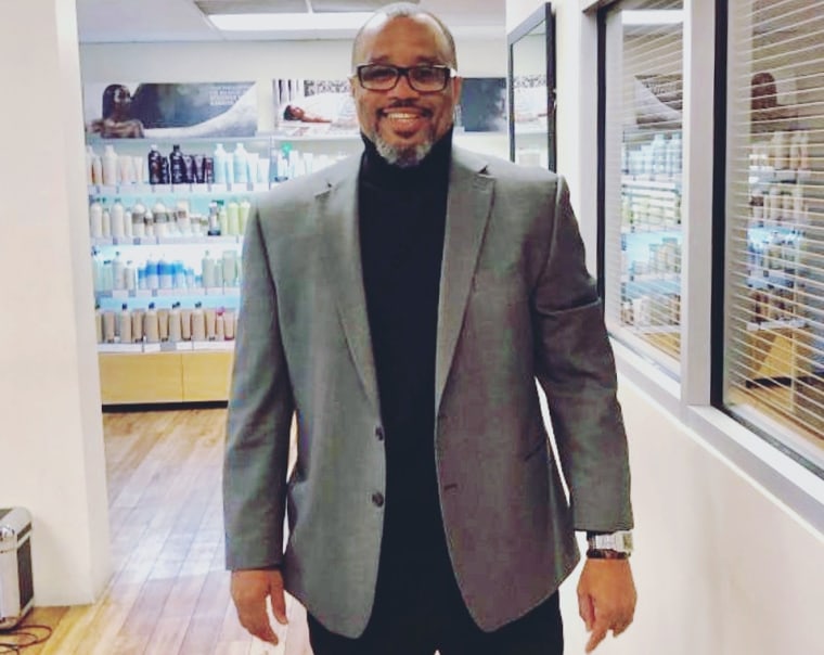 Image: Bruce Johnson, owner of Avatar Salon and Wellness Spa