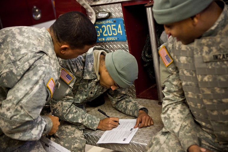 Voters Affected By Superstorm Sandy Go To The Polls