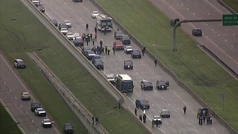 Image: DART bus hijacking near Dallas