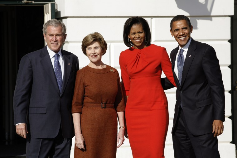 Bush Welcomes President-Elect Obama To White House