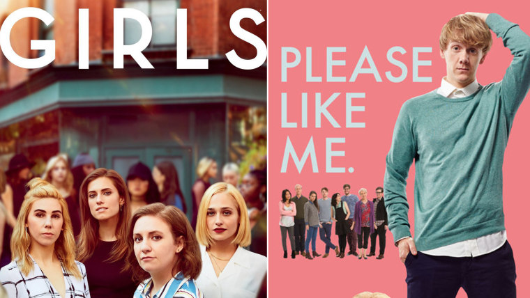 "Girls" and "Please Like Me"