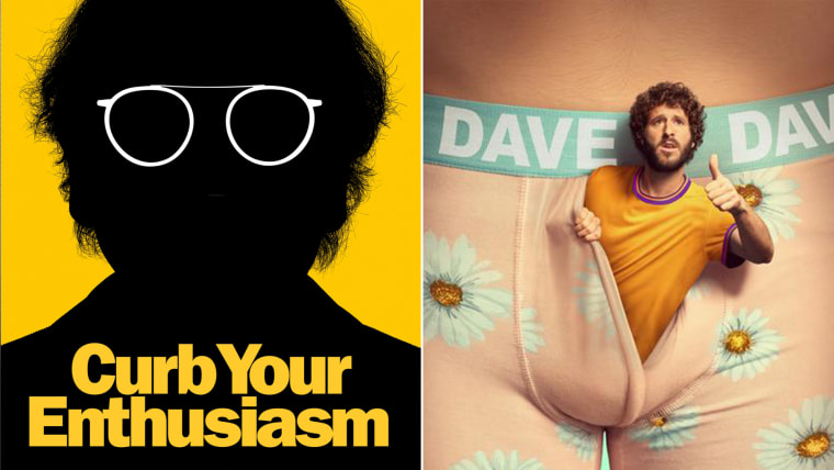 "Curb Your Enthusiasm" and "Dave"