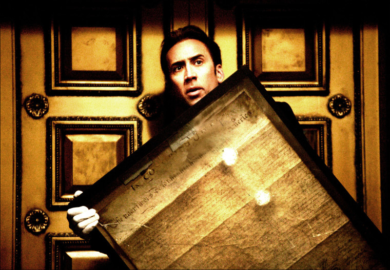 NATIONAL TREASURE, Nicolas Cage, 2004