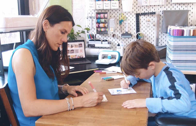 I really liked using the Cricut Joy for the three smaller projects I did with my kids: decals, greeting cards, and labels.