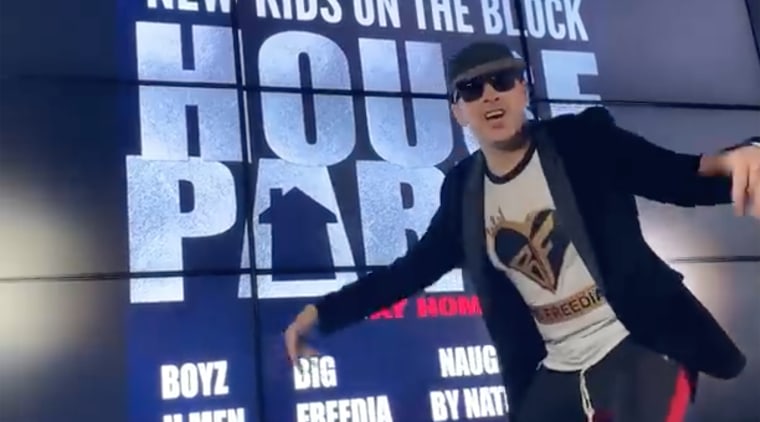 New Kids on the Block's "House Party" video