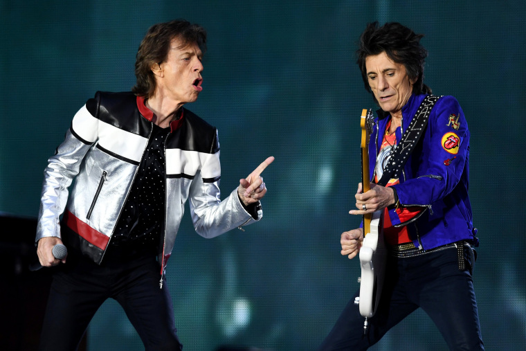 Image: The Rolling Stones perform in London