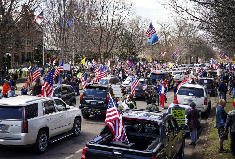 Image: Protests in St. Paul