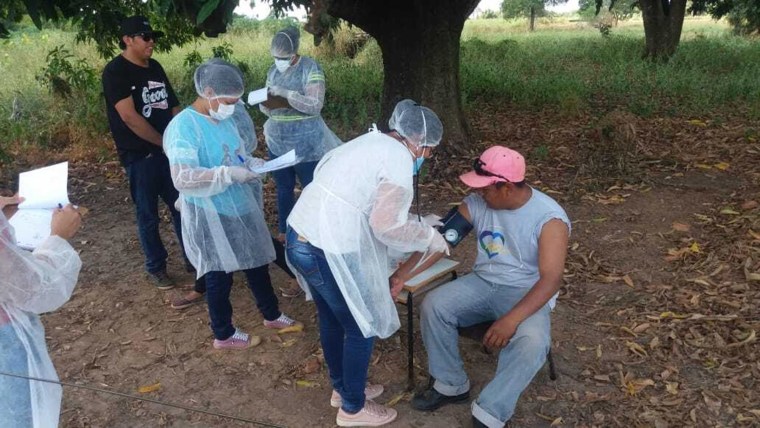 Image: Indigenous health workers 