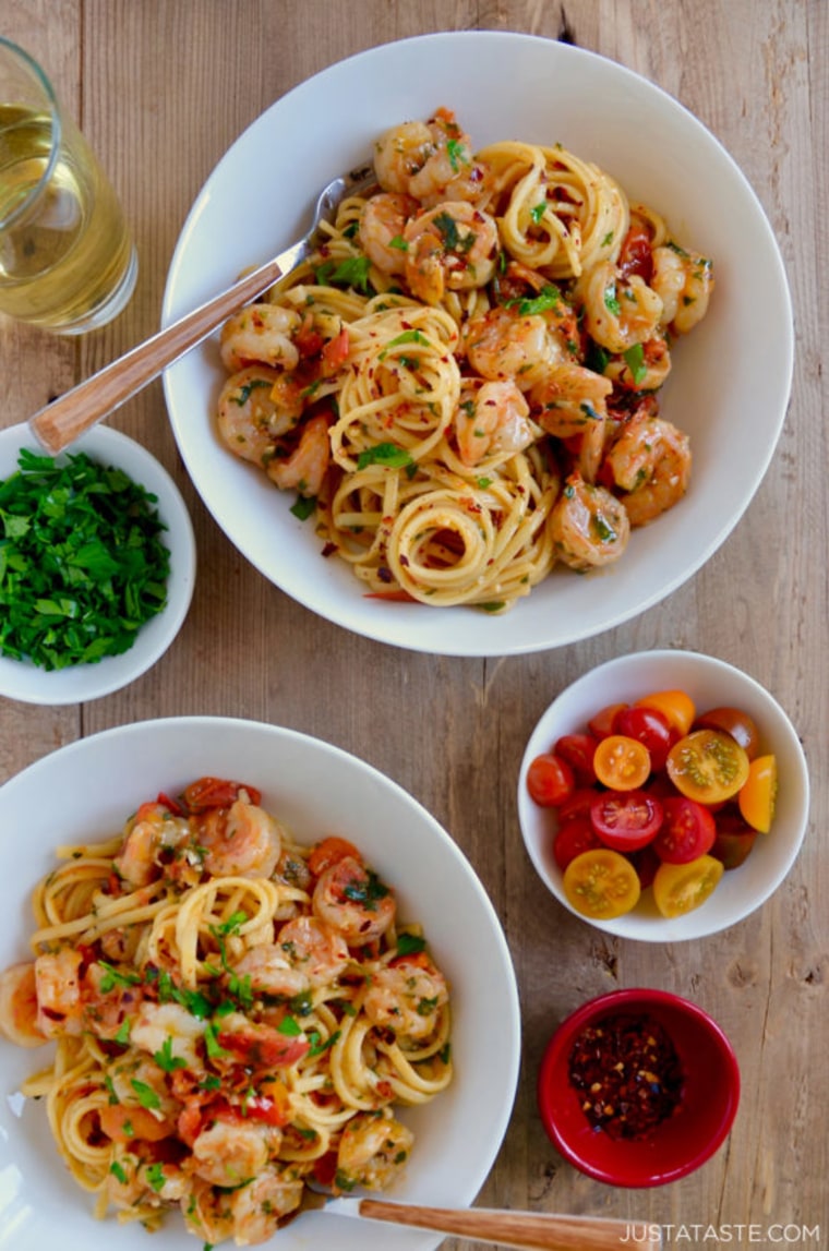 Quick Shrimp Scampi