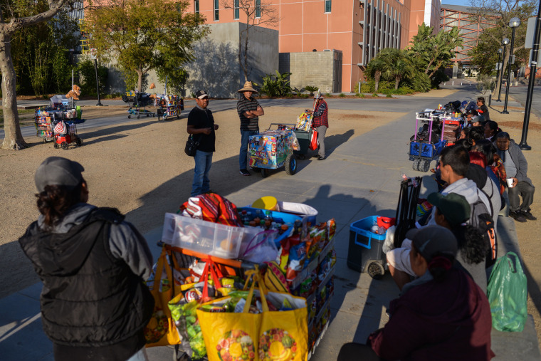 Image: Street vendors