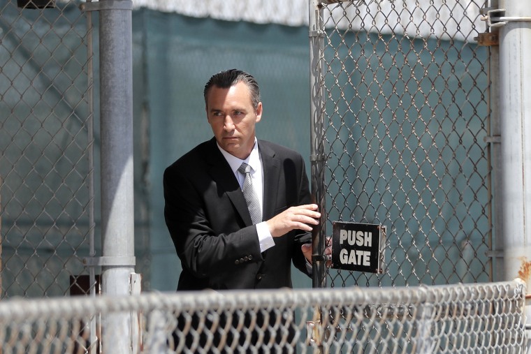 Image: Tony Spell, pastor of the Life Tabernacle Church in Louisiana, leaves the East Baton Rouge Parish jail on April 21, 2020.