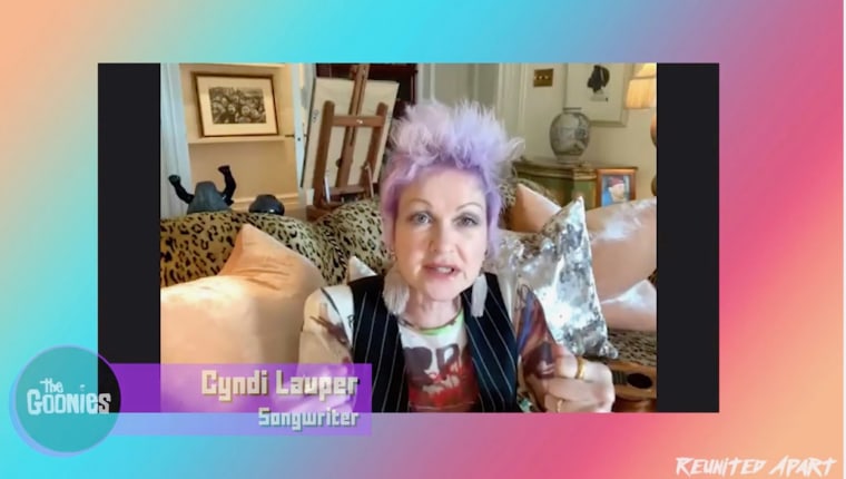 Cyndi Lauper, who sang the movie's theme song, said she liked that the film celebrated underdogs.