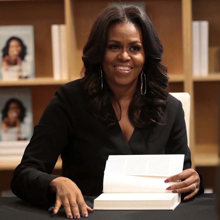 Michelle Obama Holds  First Book Signing In Her Hometown Of Chicago