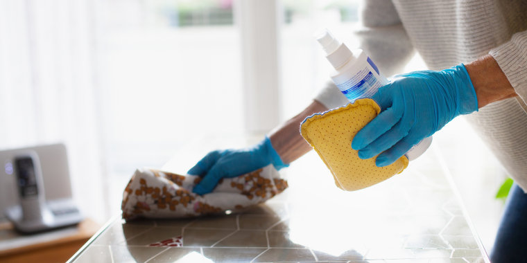 How to use disinfectant and cleaning products safely