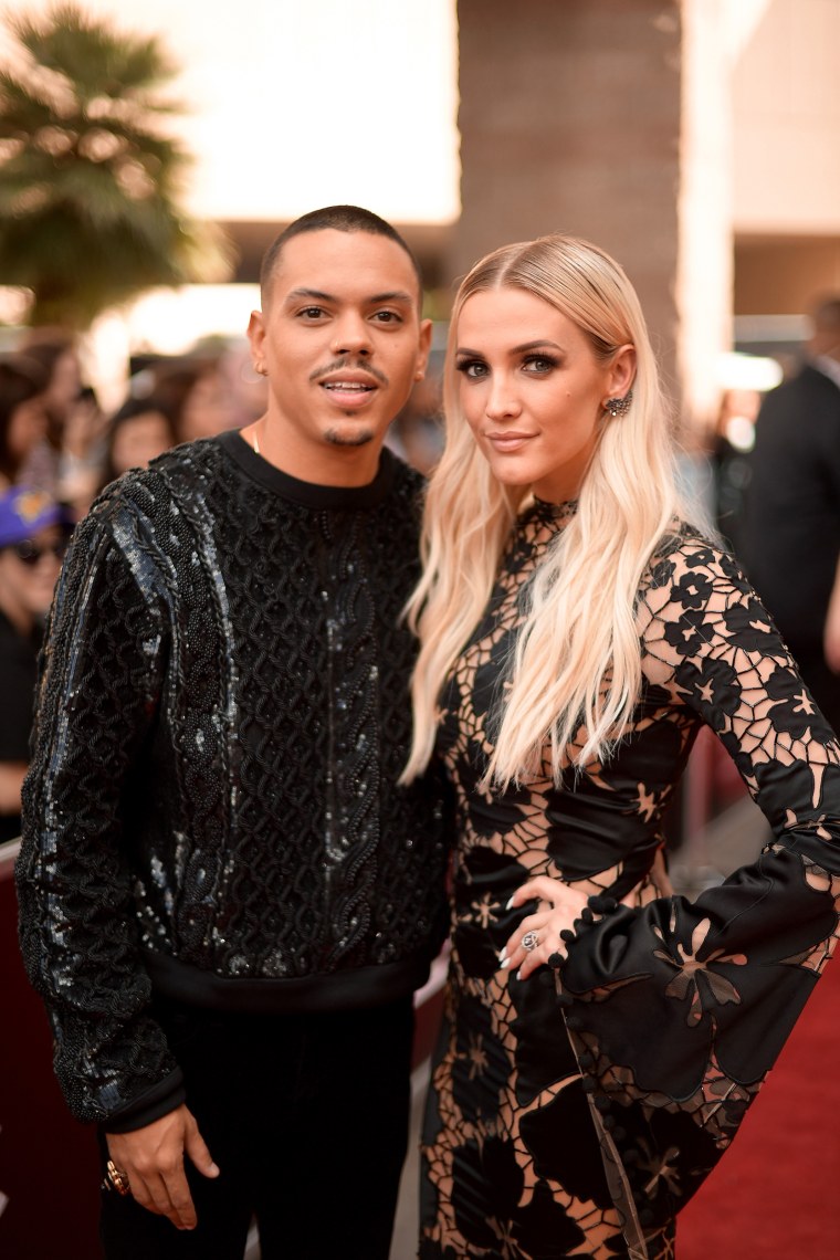 Evan Ross and Ashlee Simpson Ross