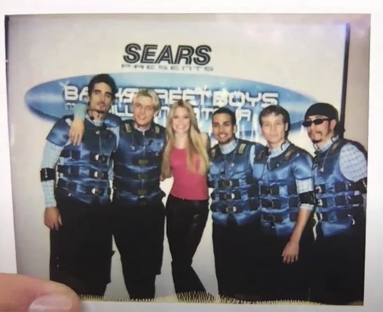 Backstreet is back in this Flashback Friday photo from Mandy Moore, circa 1999.