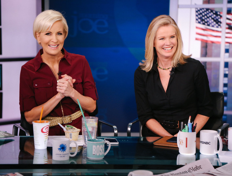 "Morning Joe" co-host and Know Your Value founder Mika Brzezinski, left with Ozy Media's Katty Kay, right.