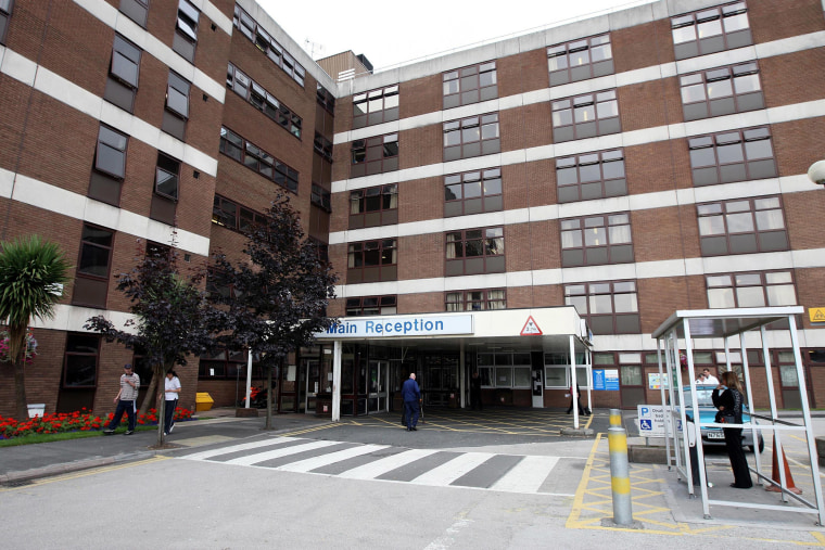 Image: A general view of Sandwell General Hospital, West Bromwich.