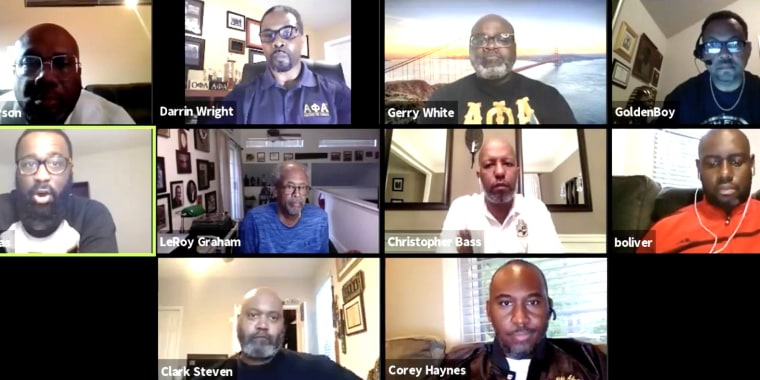 Omicron Phi Lambda chapter of Alpha Phi Alpha Fraternity, Inc. during one of its Chat With The Frat to discuss dealing with the coronavirus pandemic.