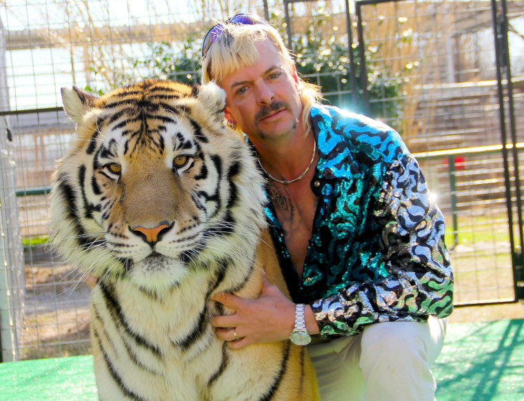 "Tiger King" Joe Exotic, and a furry friend, are getting the star treatment in a new proposed TV series.