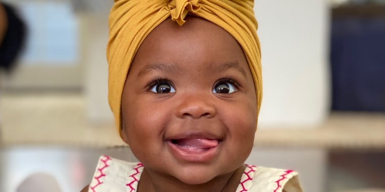 Gerber says the adorable Magnolia Earl is the first Gerber baby they know has been adopted. 