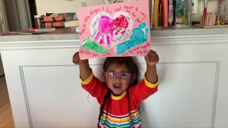 Haley had a cute Mother's Day message for mom Hoda.