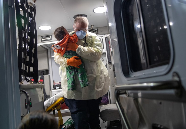 Image: Tri-State EMS Workers Confront Growing Number Of Coronavirus Cases