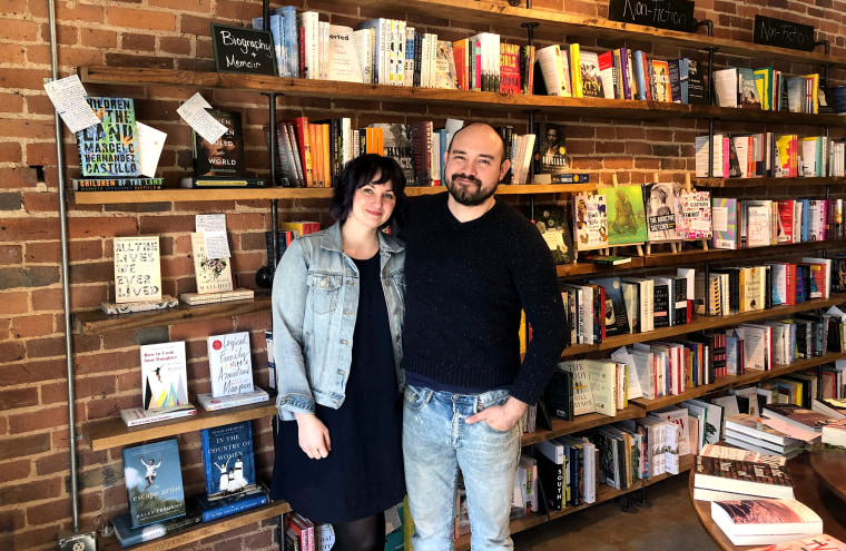 Jaime and Miranda Sanchez are the owners of Epilogue Books Chocolate Brews in North Carolina.