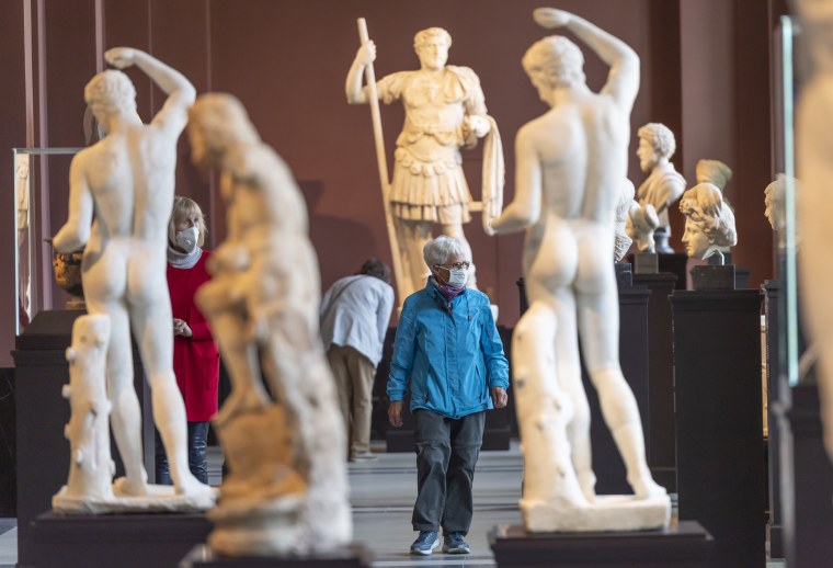Image: Museums Reopen As Lockdown Measures Ease