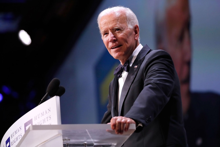 Image: Former Vice President Joe Biden headlines the 22nd annual Human Rights Campaign National Dinner at the Walter E. Washington Convention Center