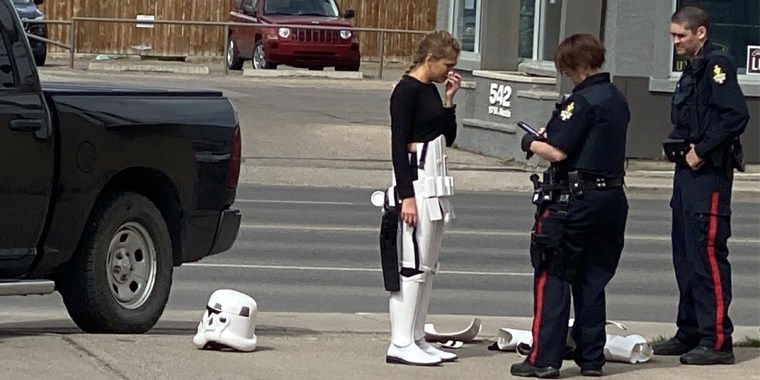 Image: Stromtrooper arrest
