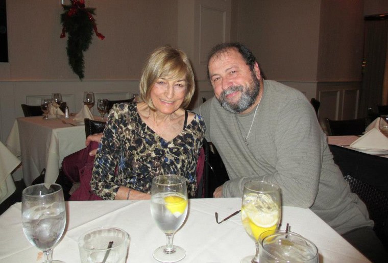 Anthony Catapano with his late wife, Nancy. He died on April 12 after contracting coronavirus.