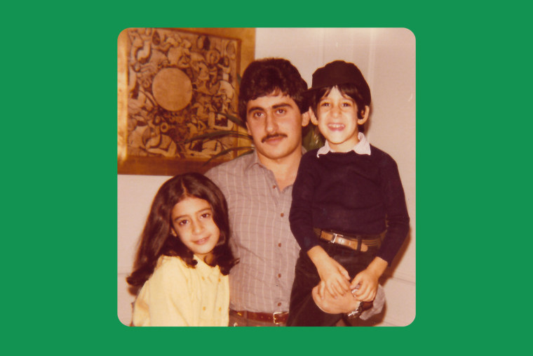 With Uncle Johnny and my brother when he visited us in New York.
