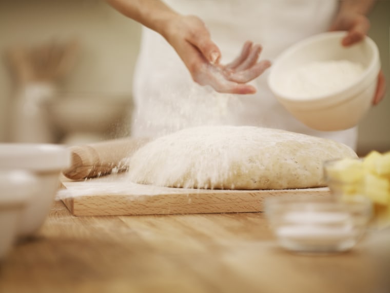 Baking bread is emotionally satisfying. 