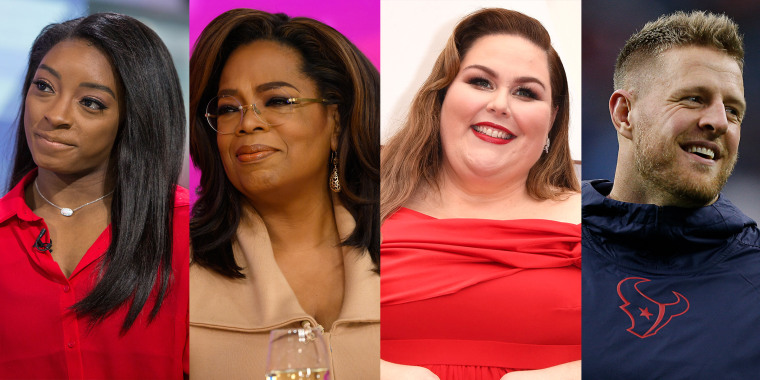 Oprah Winfrey, Chrissy Metz, J.J. Watt and Simone Biles are just a few of the celebs slated to appear in the live-stream event on Facebook.