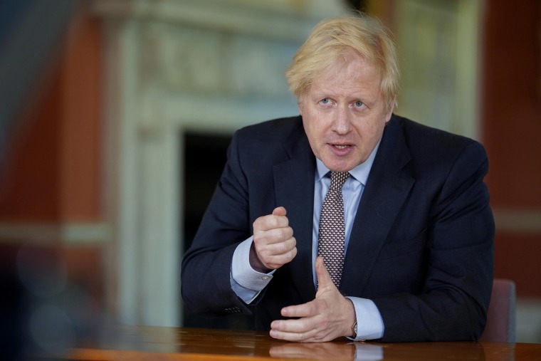 Image: Britain's Prime Minister Boris Johnson