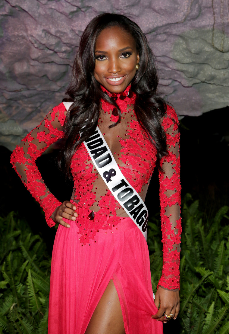 Image: Jevon King attends a Miss Universe event in Doral, Fla., in 2015.