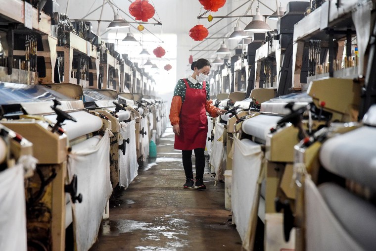 Image: Chinese textile factory