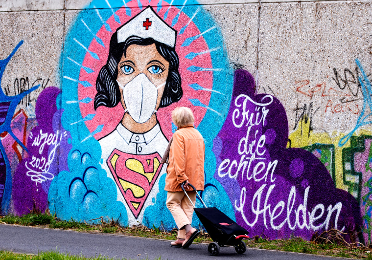 Image: Coronavirus Inspires World Street Art