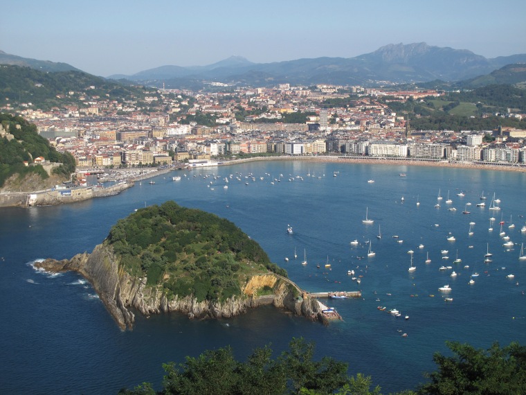 Image: San Sebastian From Monte Igueldo