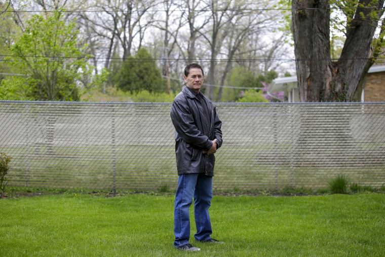 Paul Stewart outside his home in Winfield, Ill.