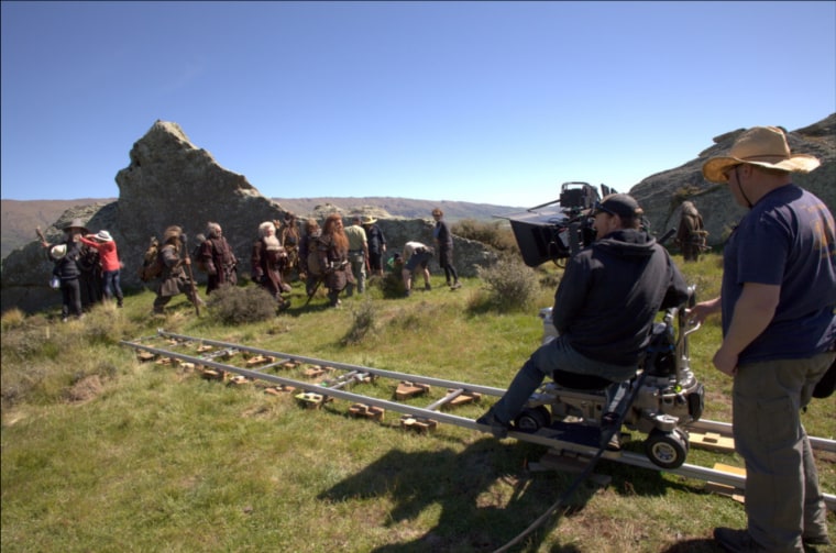 Image: Hobbit movie behind the scenes